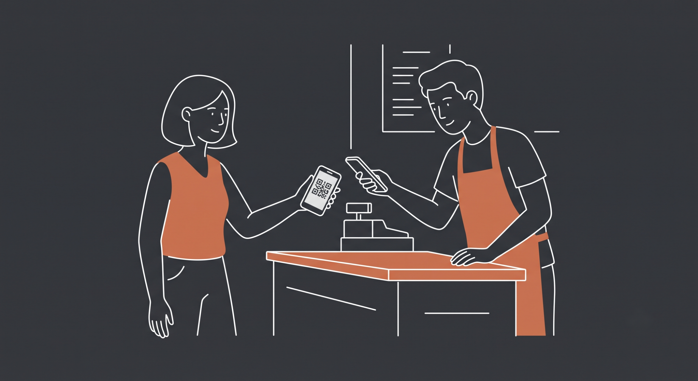Illustration of local restaurant support